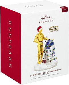 Star Wars Hallmark C-3PO and R2-D2 Peekbuster