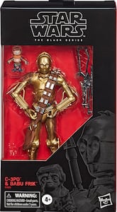 Star Wars 6" Black Series C-3PO & Babu Frik thumbnail