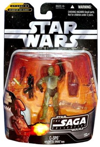 Star Wars The Saga Collection C-3PO (Battle Droid Head)