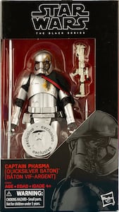 Star Wars 6" Black Series Captain Phasma (Quicksilver Baton)