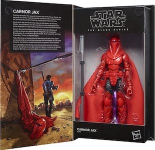 Star Wars 6" Black Series Carnor Jax (Comic)