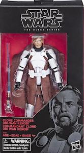 Star Wars 6" Black Series Clone Commander Obi Wan Kenobi