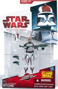 Star Wars The Clone Wars Clone Commander Stone