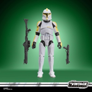 Star Wars The Vintage Collection Clone Trooper Commander (Attack of the Clones)