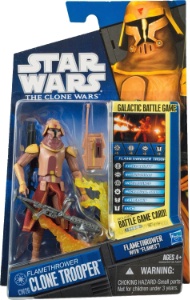 Star Wars The Clone Wars Clone Trooper (Flametrower)