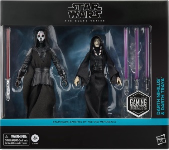 Star Wars 6" Black Series Darth Nihilus & Darth Traya (Knights of the Old Republic II)