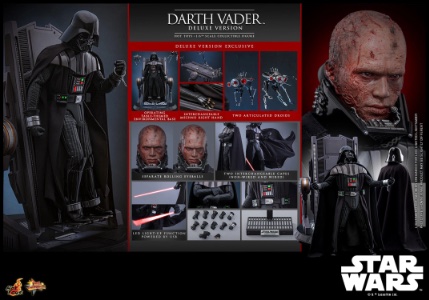 Star Wars Hot Toys Star Wars Darth Vader (Deluxe - Revenge of the Sith)
