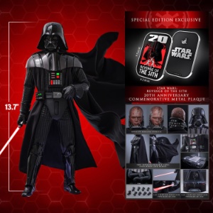 Star Wars Hot Toys Star Wars Darth Vader (Special Edition - Revenge of the Sith)