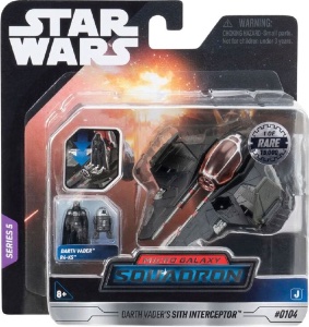 Star Wars Micro Galaxy Squadron Darth Vader's Sith Interceptor