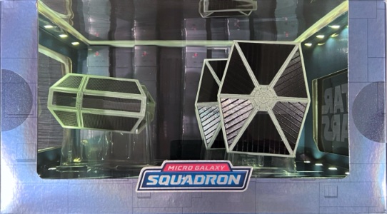 Star Wars Micro Galaxy Squadron Darth Vader's Tie Advanced (Imperial Hangar Bay)