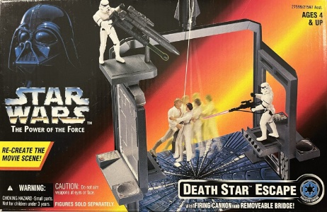 Star Wars Power of the Force Death Star Escape Playset