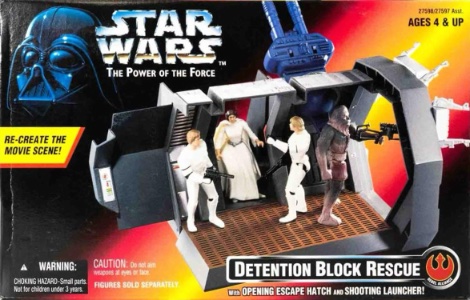 Star Wars Power of the Force Detention Block Rescue