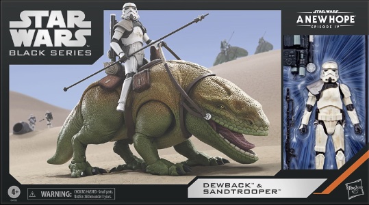 Star Wars 6" Black Series Dewback & Sandtrooper