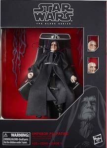 Star Wars 6" Black Series Emperor Palpatine with Throne