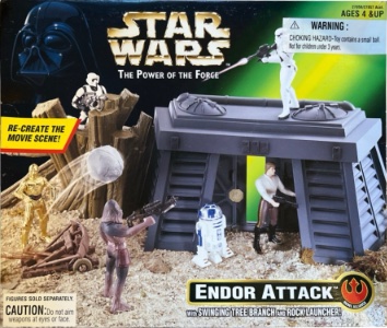 Star Wars Power of the Force Endor Attack