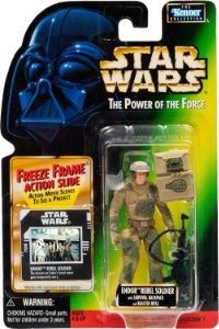 Star Wars Power of the Force Endor Rebel Soldier