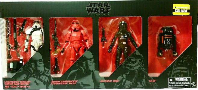 Star Wars 6" Black Series Entertainment Earth 4 Pack