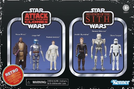 Star Wars Retro Collection Episode II & Episode III Multipack