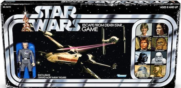 Star Wars Retro Collection Escape From Death Star Board Game