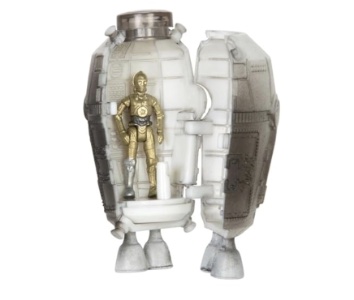 Star Wars Micro Galaxy Squadron Escape Pod with C-3PO