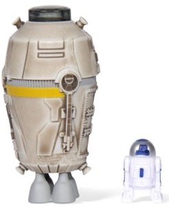 Star Wars Micro Galaxy Squadron Escape Pod with R2-D2 thumbnail