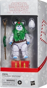 Star Wars 6" Black Series Ewok (Holiday)