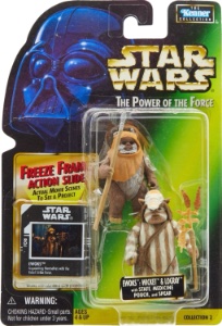 Star Wars Power of the Force Ewoks Wicket & Logray