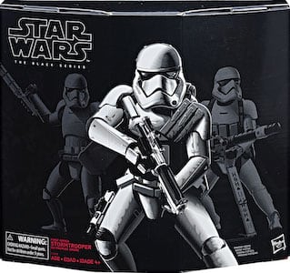 Star Wars 6" Black Series First Order Stormtrooper with Gear thumbnail