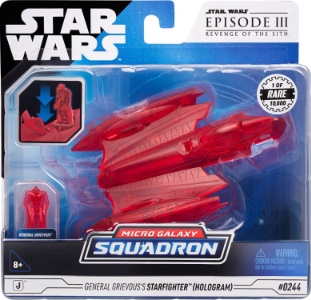 Star Wars Micro Galaxy Squadron General Grievous's Starfighter (Hologram)