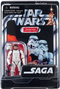 George Lucas (in Stormtrooper Disguise)