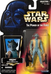Star Wars Power of the Force Greedo