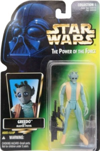 Star Wars Power of the Force Greedo