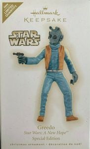 Star Wars Hallmark Greedo