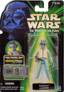 Star Wars Power of the Force Greedo (CommTech)