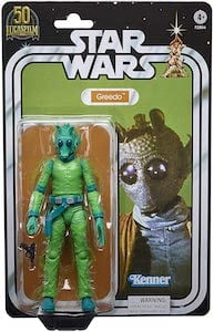 Star Wars 6" Black Series Greedo (Kenner)