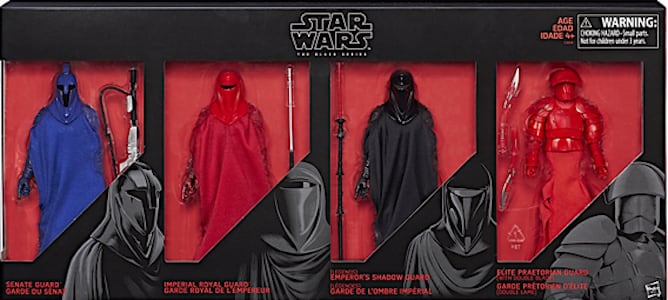 Hasbro Star Wars Black Series 6" Guardians of evil 4-Pack GameStop Comme neuf in box NEW 