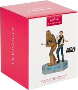 Star Wars Hallmark Han Solo and Chewbacca (Storytellers)