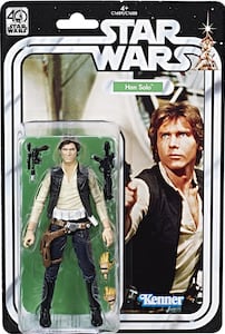 Star Wars 6" Black Series Han Solo (ANH) (40th Anniversary) thumbnail