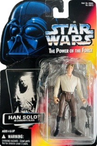 Star Wars Power of the Force Han Solo (In Carbonite Block)