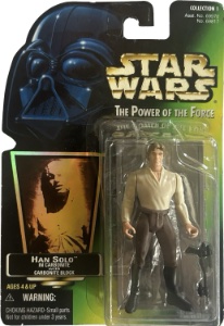 Star Wars Power of the Force Han Solo (In Carbonite Block)