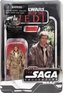 Star Wars The Saga Collection Han Solo (in Trench Coat) thumbnail