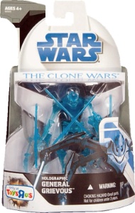Star Wars The Clone Wars Holographic General Grievous