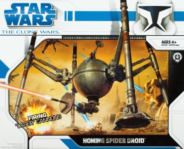 Star Wars The Clone Wars Homing Spider Droid