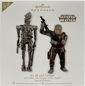 Star Wars Hallmark IG-88 and Dengar