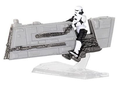 Star Wars Micro Galaxy Squadron Imperial Patrol Speeder Bike with Imperial Patrol Trooper