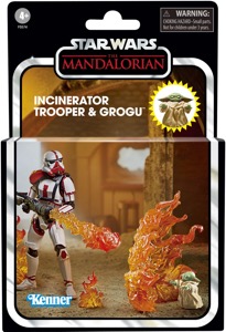 Star Wars The Vintage Collection Incinerator Trooper & Grogu (Deluxe) thumbnail