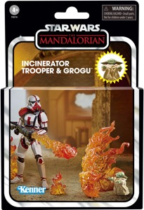 Star Wars The Vintage Collection Incinerator Trooper & Grogu (Deluxe)