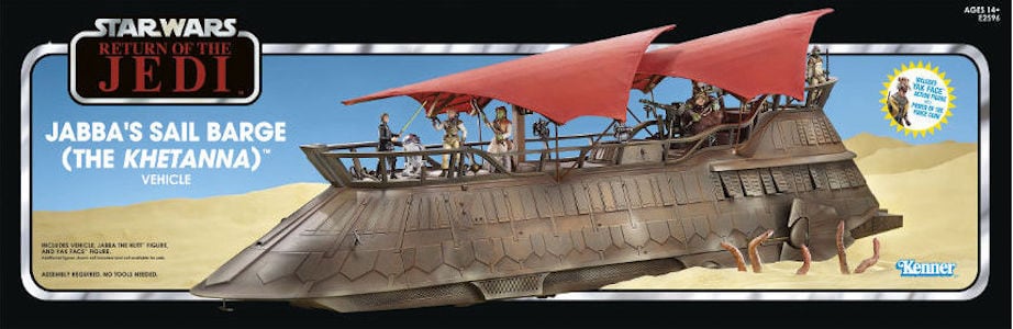THE KHETANNA jabba's Sail Barge CGW60 *.Never opened! HOTWHEELS STAR WARS 