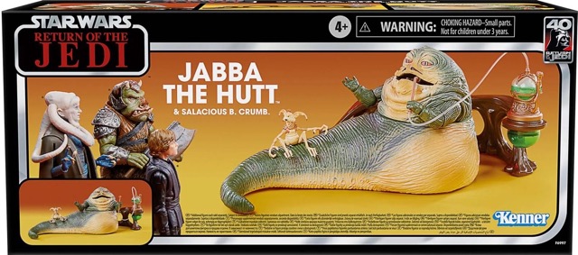 Star Wars 6" Black Series Jabba the Hutt & Salacious B. Crumb (ROTJ)