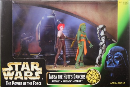 Star Wars Power of the Force Jabba the Hutt's Dancers